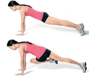 a set of exercises for weight loss