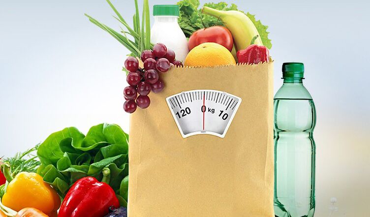 water and slimming products a week of 7 kg