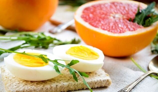grapefruit and eggs for the maggi diet