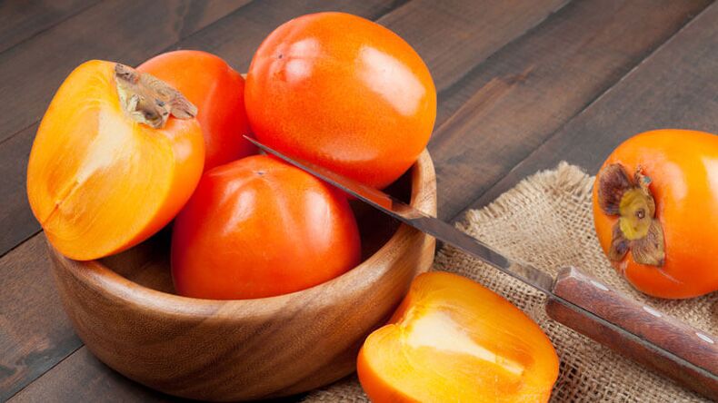 Persimmon is a healthy fruit, moderately acceptable for diabetes mellitus