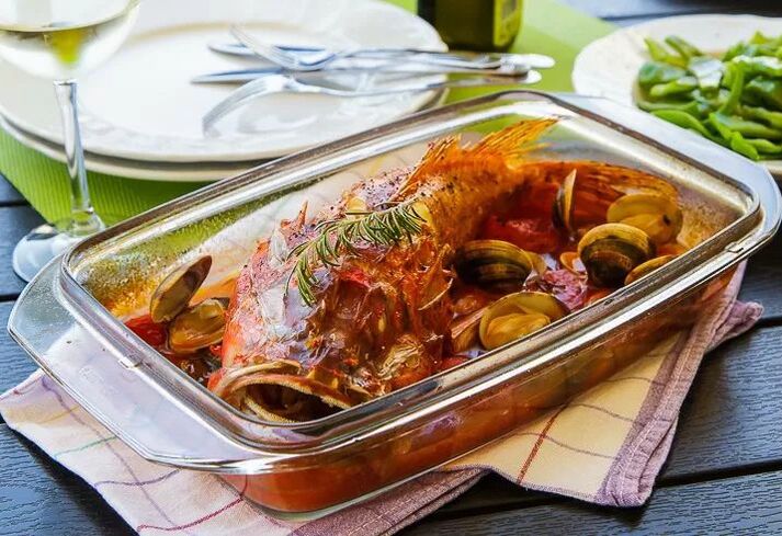 seafood in the Mediterranean diet